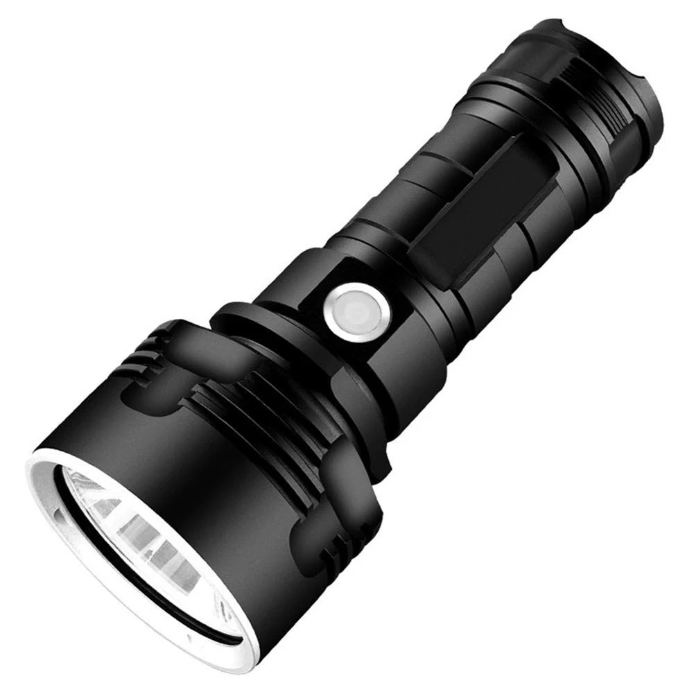 

LED Powerful Flashlight Rechargeable Super Bright Long-range High-power Outdoor Home Searchlight HUG-Deals