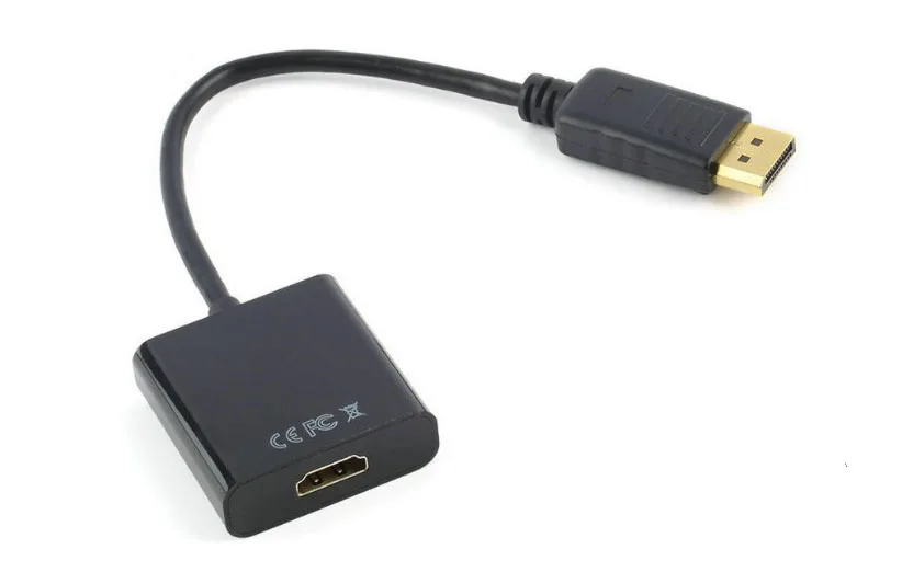 

2019 DP Male to HDMI Female Cable Adapter 1080P Converter Adapter Cable for PC Display Laptop Projector HD Audio conversion