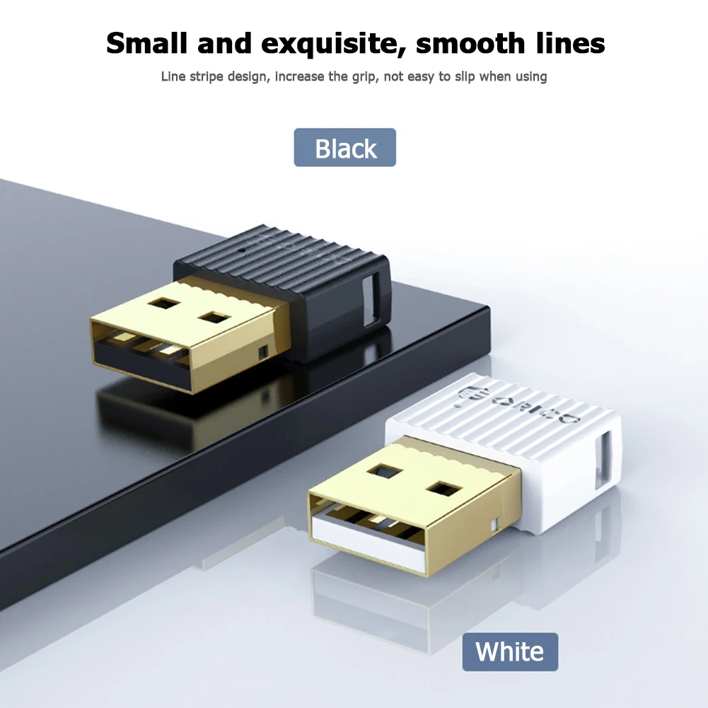 Adaptador USB portátil Bluetooth 5,0, Mini receptor Dongle inalámbrico, adaptador de PC, receptor transmisor Bluetooth BTA-508