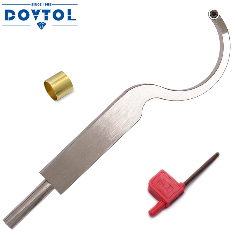 Super Big Swan Hollower Wood Turning Tool Carbide Tipped Bowl Lathe Chisel Tool Bar with 8.9 Round Carbide Insert Cutter