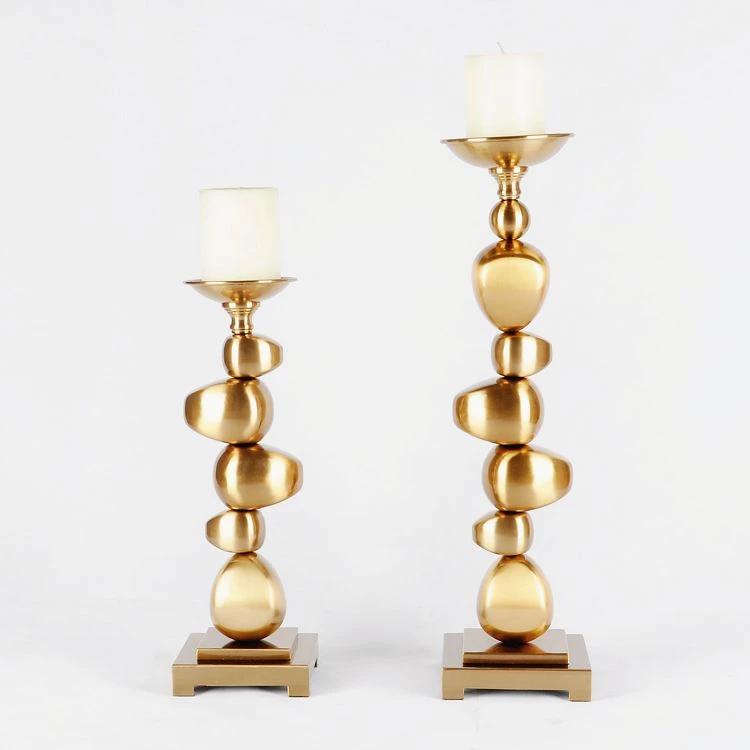 

Advent Candle Holder Table Glamour Metal Romantic Gold Candle Holder Tall Modern Nordic Luxury Portavelas Candlestick JJ60ZT