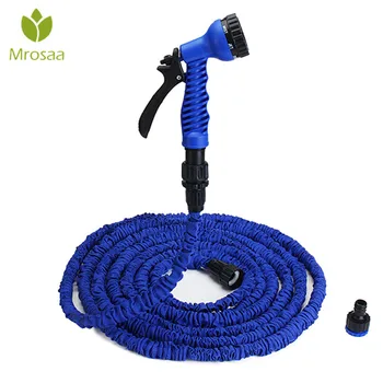 

25FT-100FT Flexible Expandable Garden Water Hose Sets EU/US Standard Plastic Hoses Pipe With Spray Gun To Watering Wash Spray