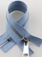 light blue Разные цвета на выбор, 20 см штаны, закрытые Серебристые Ползунки с металлическим карманом на молнии для сумок, обувь, одежда DIY Швейные аксессуары P112 - Цвет: light blue
