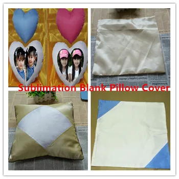 

10pcs/lot Sublimation Blank Pillowcase For Heat Transfer Press Machine pillow slip bolster Pillow Cover Sublimation Paper Ink