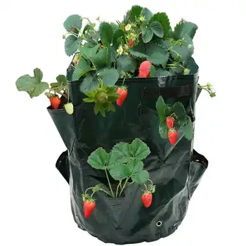 

Garden Planting Grow Bags Vertical Orchard Strawberry Vegetable Seeds Reusable Pot Planter Growing Bag for Seeding 5/7/10Gallon