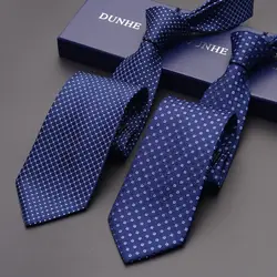 Высокое качество 2019 новые модные галстуки для мужчин бизнес 8 см шелковый галстук свадебные галстуки для мужчин дизайнерский бренд с