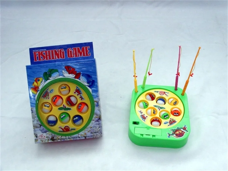

Parent And Child Interactive Electric Music Rotating Fishing Plate Set Boys And Girls Educational Baby Fishing Game Toy