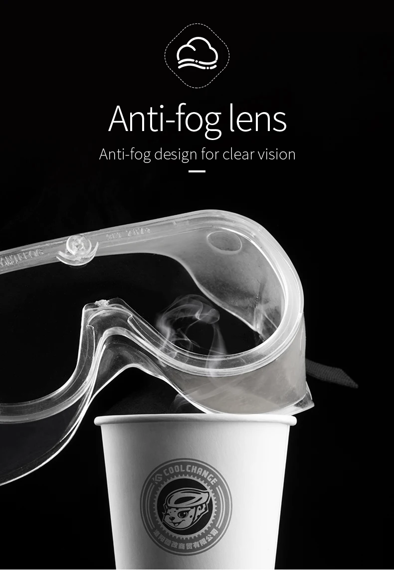 CoolChange Anti-Fog Cycling Glasses Outdoor Sports MTB Road Bike Bicycle Protection Goggles Eyewear Dust-proof