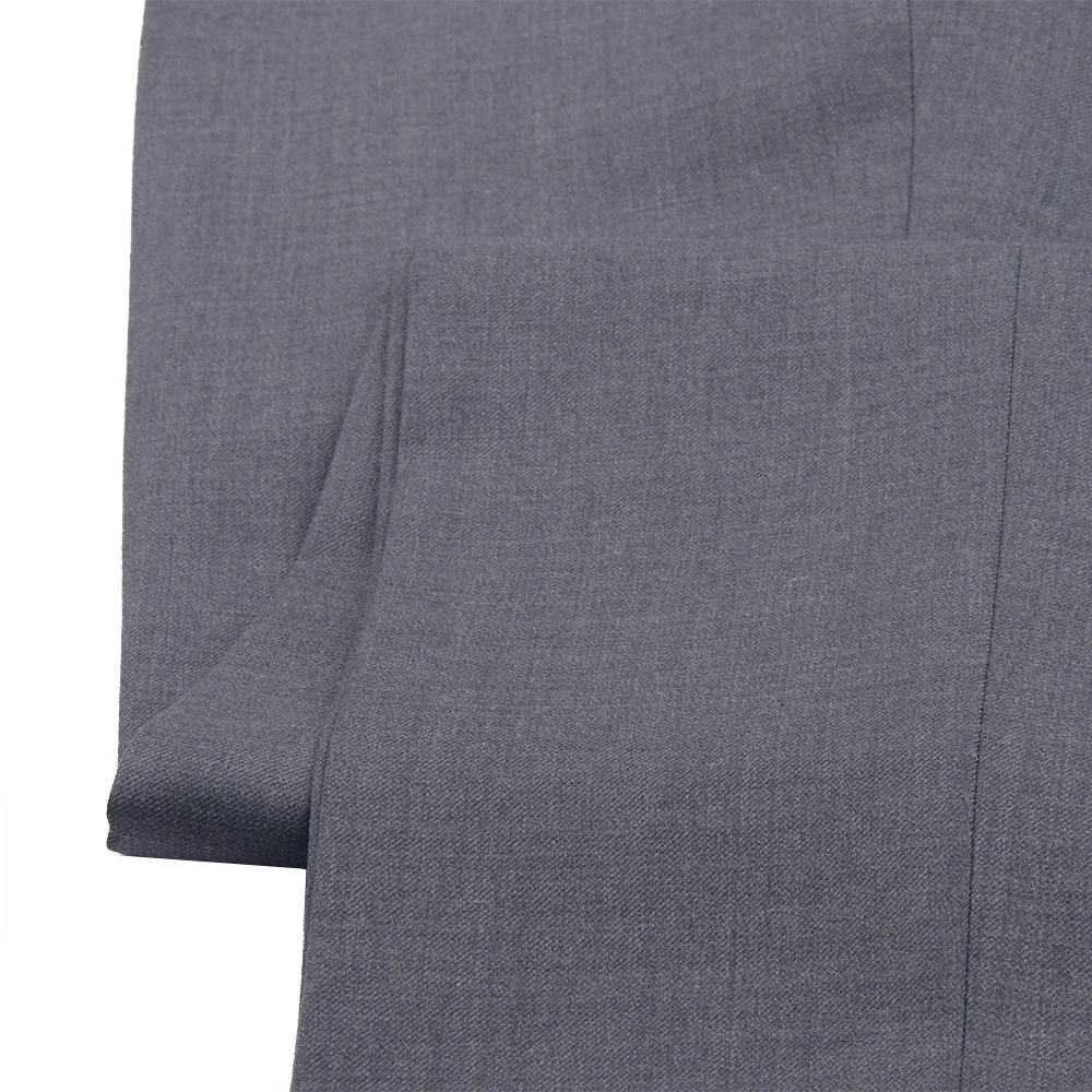 Luxury Super 120 100% Wool Dress Pants Custom Made Gray Suits Pants Tailor Made Grey Business Trouser Bespoke Trousers Office