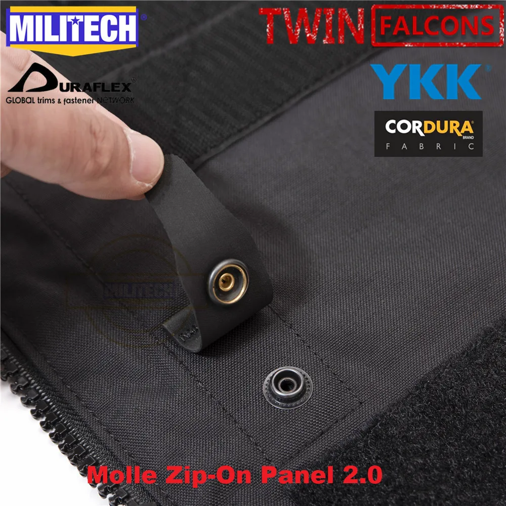 MILITECH Crye CP 2,0 Молл панель платформа для JPC CPC AVS Военная молния пакет TWINFALCONS TW 500D Delustered Cordura