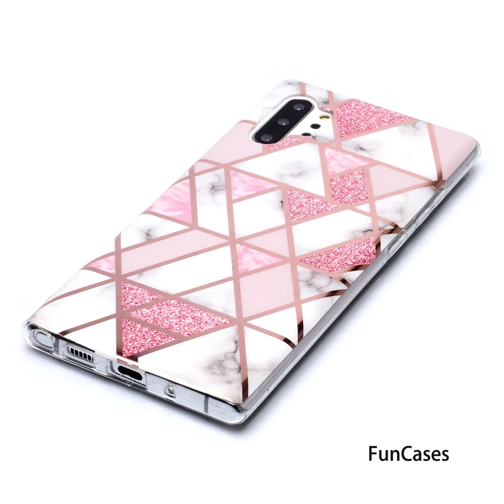 Фиолетовые Чехлы для телефона carcaso Samsung Note 10 Pro защитный чехол Galaxy funda Plus мягкий