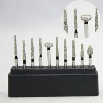 

50pcs FG1.6 Dental Diamond Burs Set For Porcelain Polishing Dentist Product