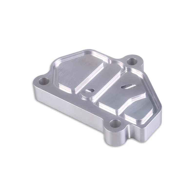 High Quality Metal Billet B-Series Vtec Block Off Plate For Honda Acura Silver Car Accessories