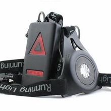 Ночные ходовые огни USB перезаряжаемые 3 Вт открытый альпинизм езда Спорт носимые изюминка безопасности Предупреждение ющая лампа