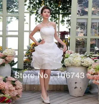 

2020 Time-limited Top Fasion A-line free Shipping hot Sweetheart Elegant Bride Korean Paragraph Solid Gowns bridesmaid Dresses