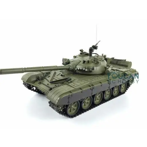 Henglong 1/16 6,0 пластик T72 главный боевой танк 3939 360 револьверная стальная коробка передач TH14360