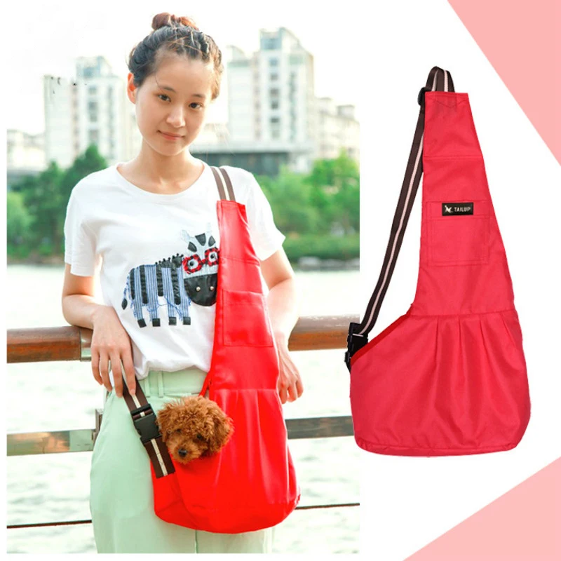 

Dog Cat Chest Bag Pet Supplies Oxford Dog Backpacks Strap Portable Dog Travel Bag Fashion One-Shoulder Pet Backpack Dog Stuff