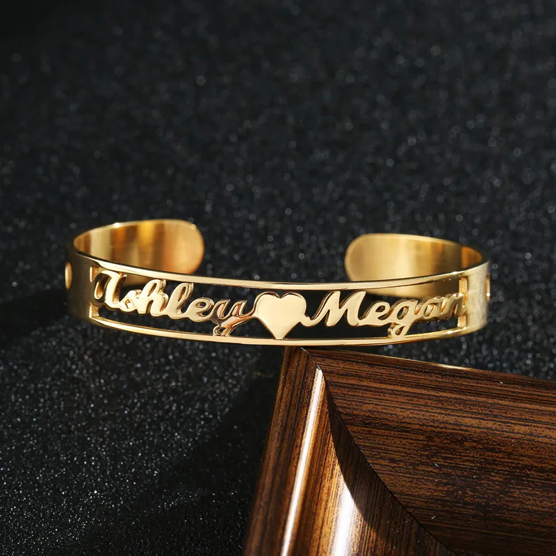 Customized-Nameplate-Name-Bracelet-Bangle-Personalized-Custom-Cuff-Bangles-Women-Men-Rose-Gold-Jewelry-Gift-to