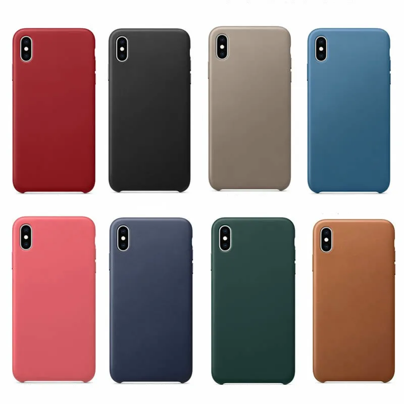 Официальный чехол из натуральной кожи для iphone 7 8 plus X XS XR XS MAX 11 pro/11 pro max чехол из натуральной кожи для телефона 11