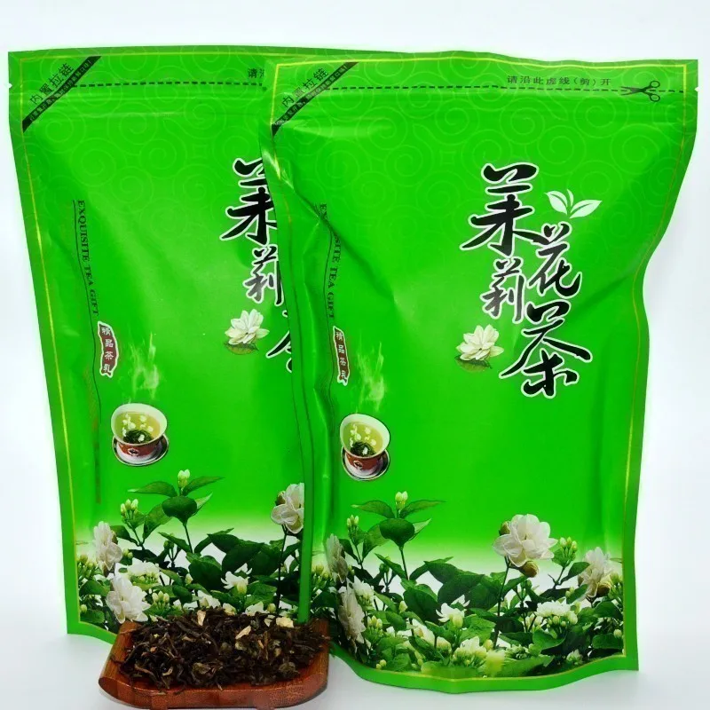 

R 250g China Quality Traditional craft Jasmine Flower tea AA Chinese Organic green tea High mountain cloud Jasmine tea