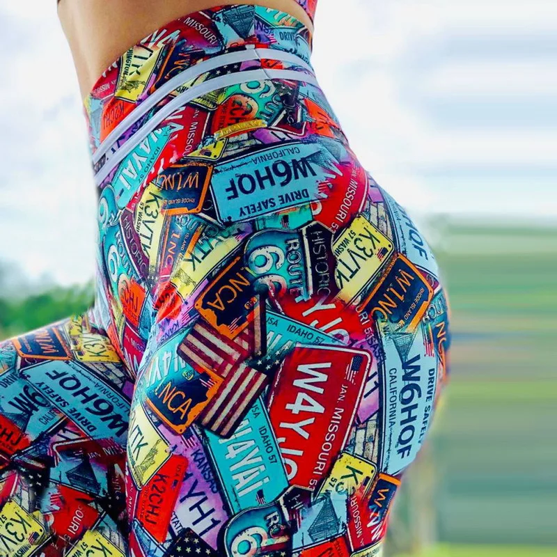 Digital Print Stretch Leggings 4 Digital Print Stretch Leggings 4
