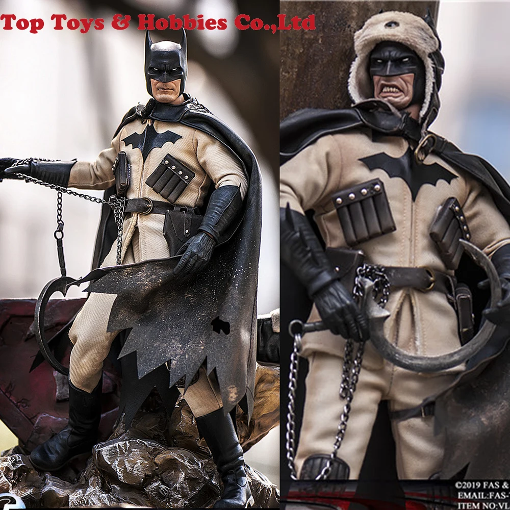 

In stock Full Set FASToys FA-19-05（VL001）1/6 Bat-Man BatMan RedSON Male Figure Toys War Damage for fans Collection gift