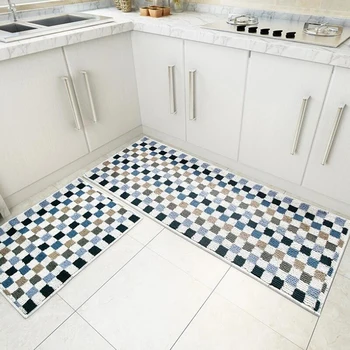 

Anti-slip Modern Area Rugs Kitchen Mat Bath Carpet Floor Mat Home Entrance Doormat Tapete Absorbent Bedroom Living Floor Pads