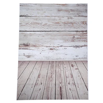 

5x7ft Retro Wood Floor Wall Studio Photography Background Photo Backdrops Props