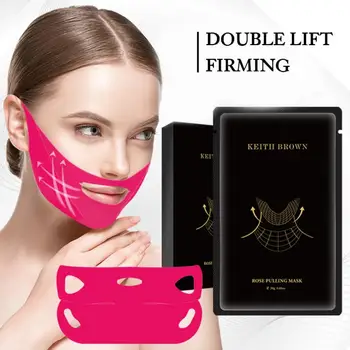 

1 PCS V Shape Lifting Facial Mask Chin Neck Firming Lift Skin Face Mask Anti Wrinkle Anti-Aging Peel-off Mask For Adults TSLM2