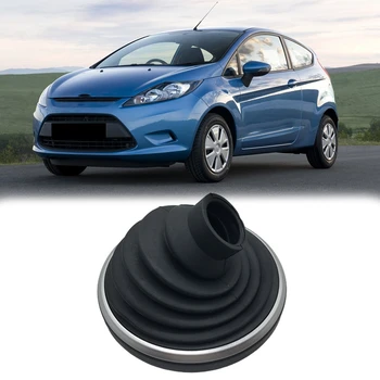

Black Car Shift Gear Knob Handle Shift Knob Dust Cover for Ford FIESTA MK6 CONNECT FUSION 2002 - 2008