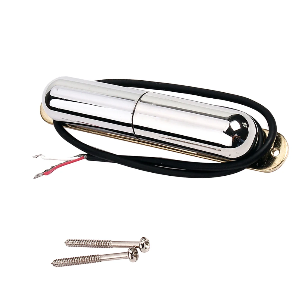 Guitar Sound Coil Lipstick Pickup High Quality Improve Music Perform Chrome