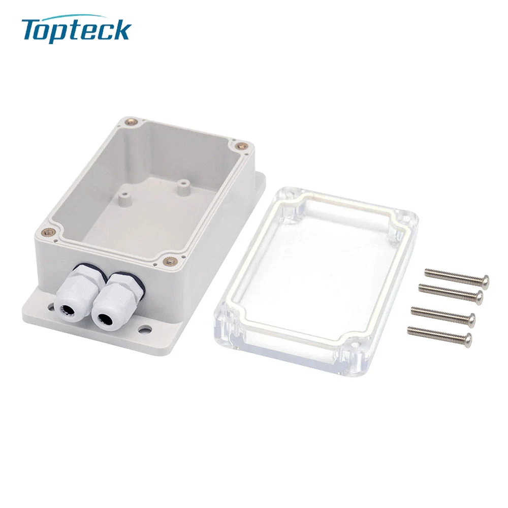 

SONOFF IP66 Waterproof Junction Box Plastic Cable Wire Connector Gland Case Support Sonoff Basic/RF/Dual/Pow for Xmas Tree Light