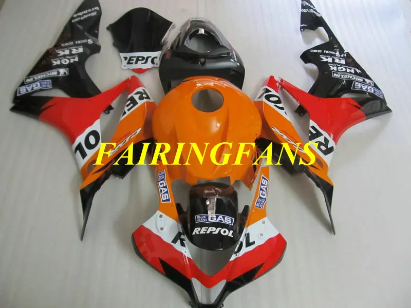 Инжекторный комплект для HONDA CBR600RR F5 07 08 CBR 600 RR CBR 600 RR CBR 600 2007 2008 Обтекатели Repsol комплект+ подарки HJ55