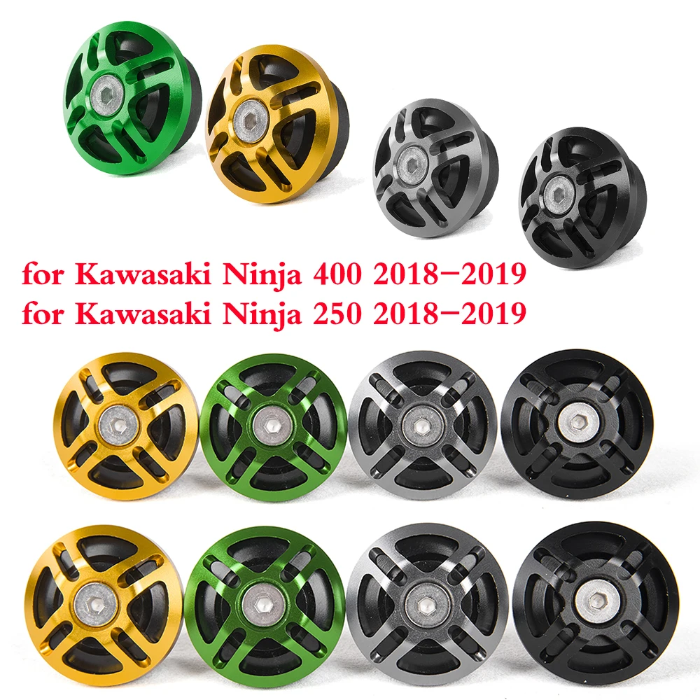 Аксессуары для мотоциклов винты рамы с ЧПУ декоративная крышка KAWASAKI NINJA250 NINJA400