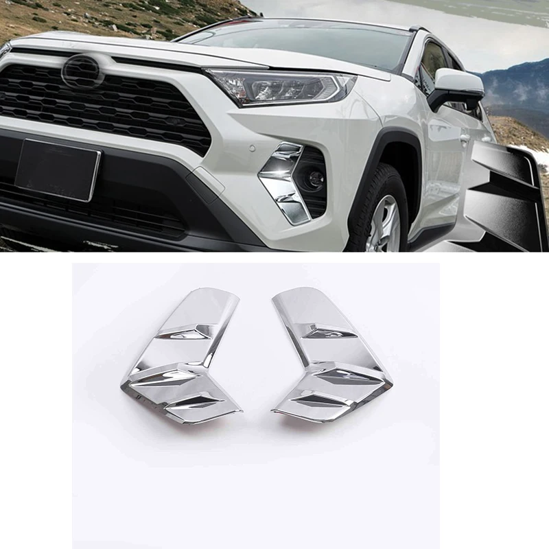 Lsrtw2017 для Toyota Rav4 передняя противотуманная фара отделка декоративные аксессуары для интерьера молдинги