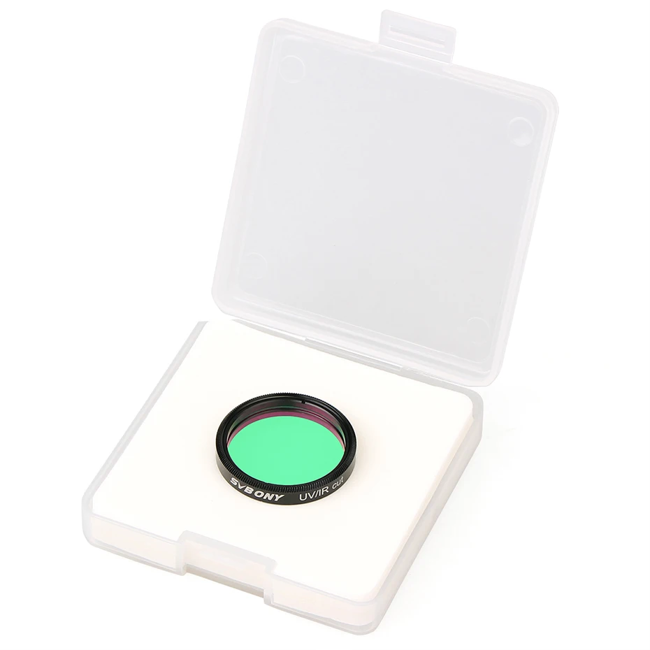 Câmera para Astronomia Svbony Filter Filtro - ir Corte Bloco Telescópio Óptica Infravermelho Ccd Monocular 10 Pces F9127 1.25 uv 6 Telescópio e binóculos