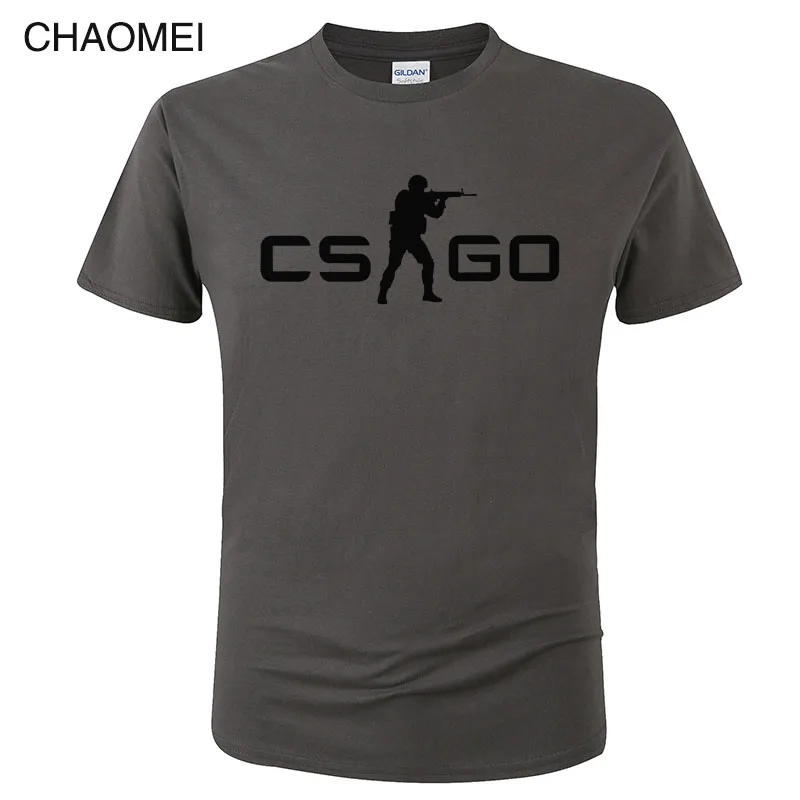 Игра CS GO Футболка мужская летняя футболка csgo высокое качество мужские футболки, брендовая одежда хип хоп топы Homme футболка C105 - Цвет: 11