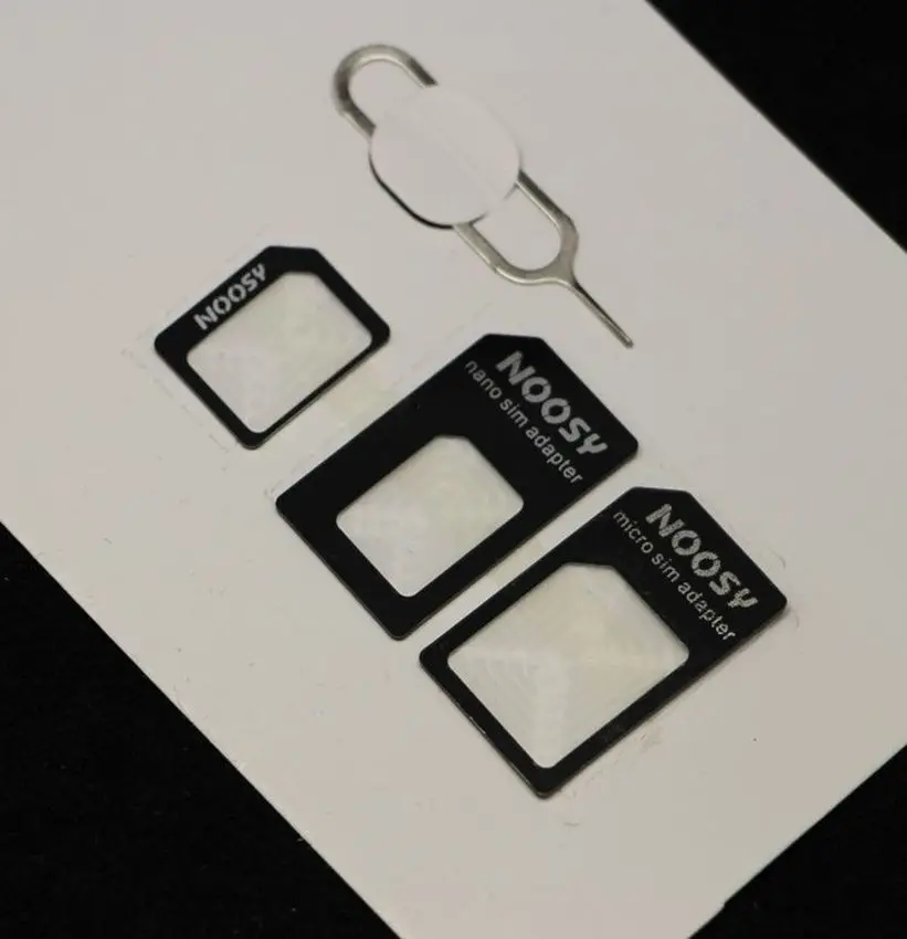 200 комплектов адаптер для Nano SIM карты 4 в 1 Micro Sim с извлекающим контактным ключом