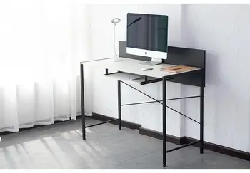 

Home Computer Desktop Table Simple And Modern 1.2 M Desk Laptop Computer Desk Land Desk