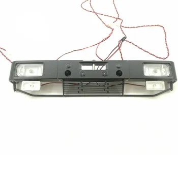 

Front Bumper with LED Lamp for TAMIYA 56301 56305 Benz 1838 RC Tractor Trailer Truck Upgrade Parts