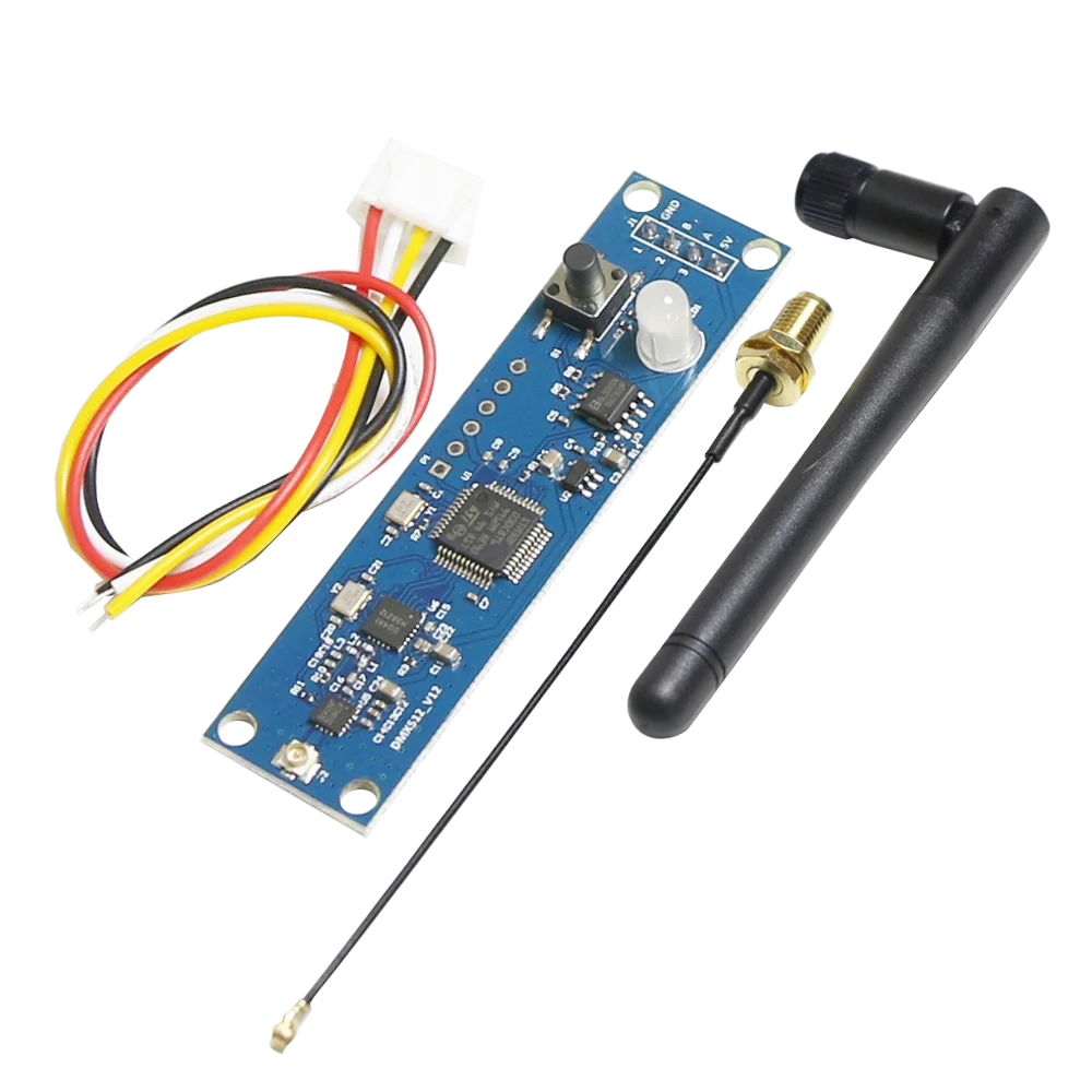 Беспроводной приемник и передатчик Dmx 512 контрольный модуль с печатной платой