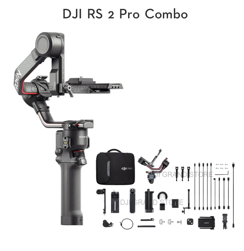 DJI RS 2 Расширенный карданный Стабилизатор камеры из углеродного волокна RS2 с