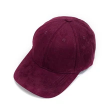 Регулируемый унисекс замшевая футболка изогнутый край однотонная шляпа шапки для уличных видов спорта