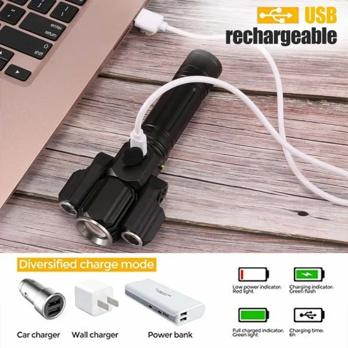 USB Велосипедный свет набор очень яркий фонарь передние фары Задний фонарь велосипеды горный велосипед ALS88
