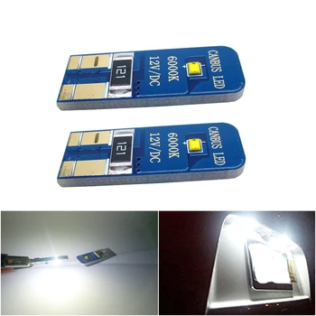 

2x W5W T10 LED Canbus Bulb Car Interior Dome Light Trunk Lamp Parking Lights For Nissan Qashqai Almera Juke Tiida X-Trail Note