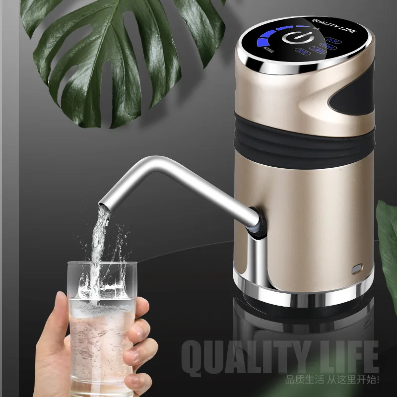 Автоматический Электрический водяной насос Кнопка диспенсер галлон бутылка питьевой переключатель для воды напитки насосные бытовые устройства 1 шт