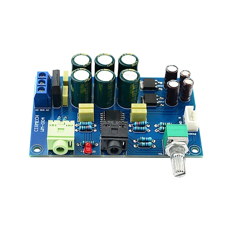 HOT TPA6120 Headphone Amplifier Board HIFI TPA6120A2 Enthusiast Headphones AMP Amplificador Zero Noise