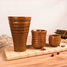 Кружка для воды из натурального массива дерева с изоляцией чайная чашка японский деревянный винный кофе кружка для питьевой воды для пива питьевой воды