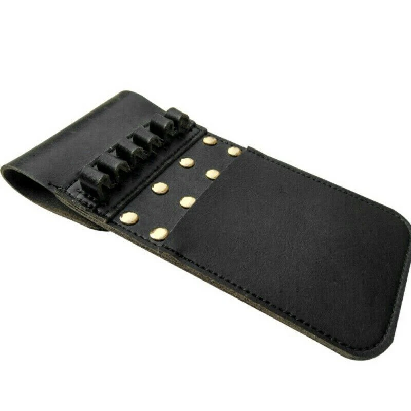 

Leather Archery Quiver 6 Arrows Quiver Pocket Holder Arrows Bag
