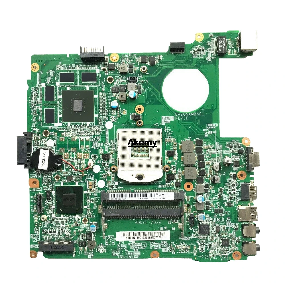 Материнская плата для ноутбука acer E1-431 E1-471 DAZQSAMB6F1 DAZQSAMB6E0 w/2 GB чип видеокарты